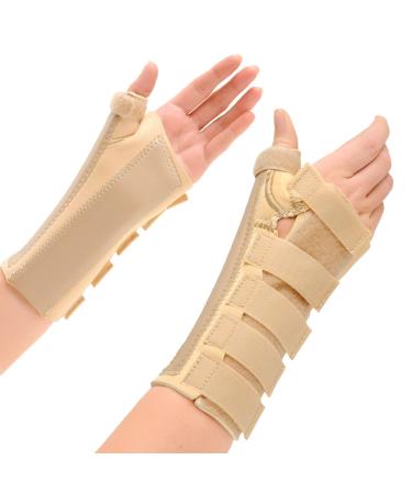 Express Orthopaedic - Medically Approved Neoprene Wrist & Thumb Brace Support For Arthritis Carpal Tunnel Sprains & RSI (XL - Wrist Circ:20-22cm LEFT) XL - Wrist Circ:20-22cm LEFT