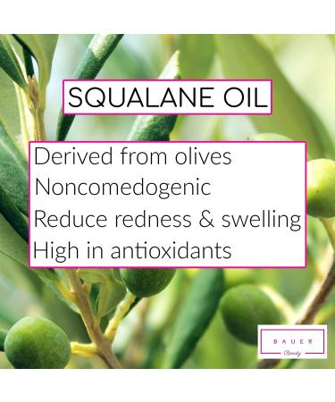 Restorative Acne Treatment Face Serum with Ceramides & Squalane Oil - Anti Aging & Hydrating Formula for Sensitive Skin - Buy Online on GoSupps.com