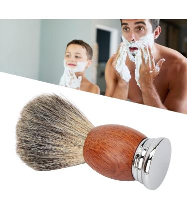 Premium Men's Shaving Brush with Wooden Handle | Soft Hair for Home & Travel - International Shipping - Buy Online on GoSupps.com
