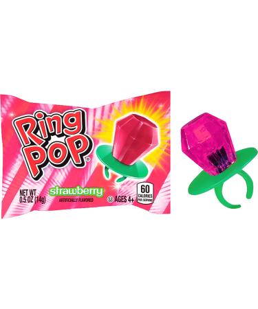 Ring Pop Individually Wrapped Bulk Lollipop 20 Count Summer Variety Pack â Lollipop Suckers w/ Assorted Fruity Flavors - Fun Summer Candy For Party Favors  4th of July Snacks & Goodie Bags 20 Count (Pack of 1) - Buy Online on GoSupps.com