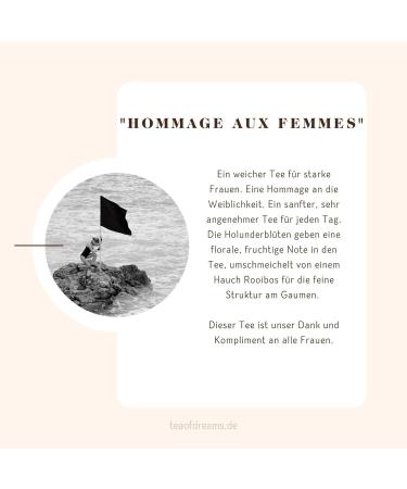  Tea of Dreams Tea for Women Organic | Tribute to Women A Mild Tea for Strong Women | Loose Tea | 30g - Buy Online on GoSupps.com