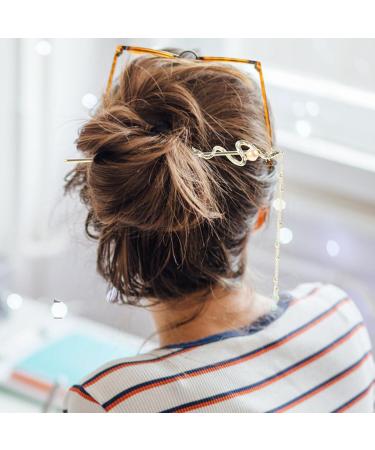 FOMIYES Dragon Hair Stick Chinese Hair Chopstick Tassels Hairpin Women Hair Stick for Buns - Buy Online on GoSupps.com