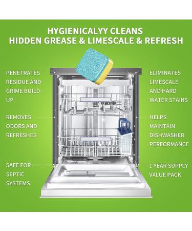 NATRUTH Dishwasher Cleaner & Deodorizer Tablets - 30 Pack | Deep Cleaning, Deodorizing & Protecting | Prevents Buildup for Optimal Performance | Heavy Duty & Septic Safe | Removes Limescale, Hard Water, Calcium, Odor & Smells - Buy Online on GoSupps.com