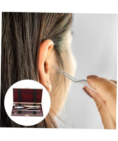 FOMIYES 1set Wear-Resistant Ear Wax Tools Convenient and Portable Ear Cleaner Kit for Deep Cleaning and Massage - Buy Online on GoSupps.com