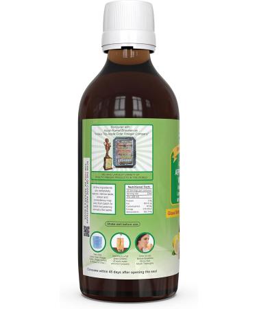 Apple Cider Vinegar With Garlic Ginger Lemon And Honey 200 ML (7.05 OZ) - Buy Online on GoSupps.com