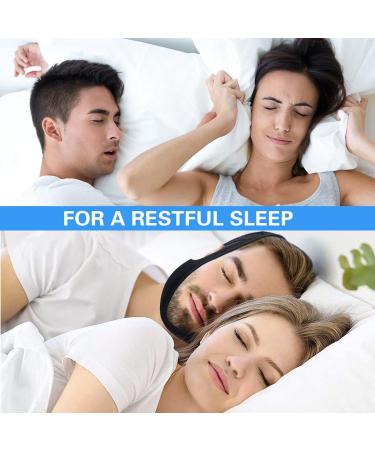 3Pack Anti Snore Chin Strap Upgraded Breathable and Adjustable Stop Snoring Head Band with 4PCS Different Size Nose Vents Snore Stopper Effective Snoreless Sleeping Solution for Men and Women - Buy Online on GoSupps.com