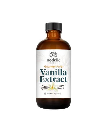 Rodelle Gourmet Pure Vanilla Extract, 8 Oz