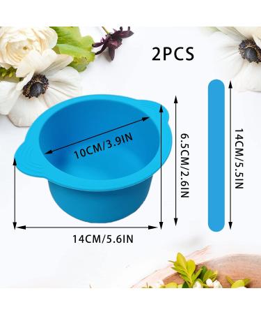 Nuqin 16 Oz Silicone Wax Pot Liner with Stirring Rod - Anti-Scald Design, Easy to Clean - Ideal for Home or Salon Waxing - Hair Removal Solution - Buy Online on GoSupps.com