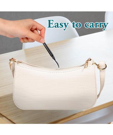 3 Pcs Silicone Eyelash Comb and Brow Grooming Brush Set | Mascara Brush Separator for Eye Makeup - Black - Buy Online on GoSupps.com