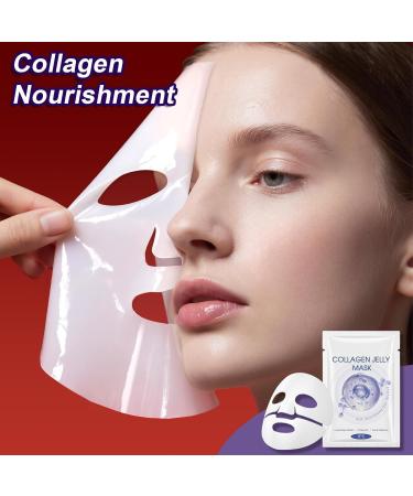 Peel-Off Face Gel Moisturizing Brightening Skincare Beauty - Night Gel for Dry Skin | For Beauty Hydration Women Girls Teens Daily Use Travel - Buy Online on GoSupps.com