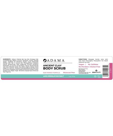 Ancient Clay Body Scrub with Himalayan Salt - Natural Exfoliation & Moisturizing | Worldwide Shipping - Buy Online on GoSupps.com