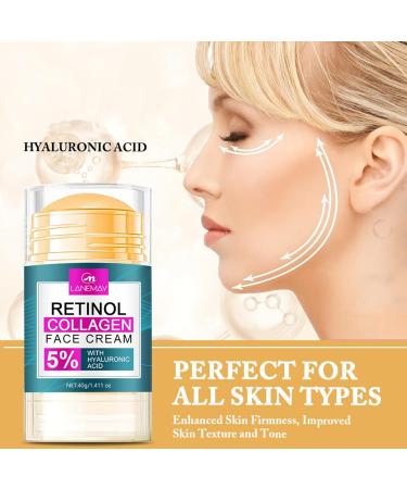 Retinol Collagen Firming Cream for Neck and Face to Firm and Reduce Wrinkles Neck Lines Sagging Skin for All Skin Types - Buy Online on GoSupps.com