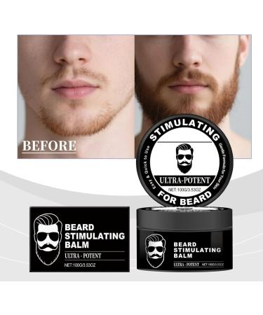 Natural beard butter for men moisturizing and revitalizing organic butter for growth for daily grooming after winter care winter travel dates social occasions - Buy Online on GoSupps.com