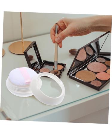WOONEKY 1 Set Powder Box Powder Puffs Makeup Containers Powder Case Face Powder Makeup Loose Flour Container - Buy Online on GoSupps.com
