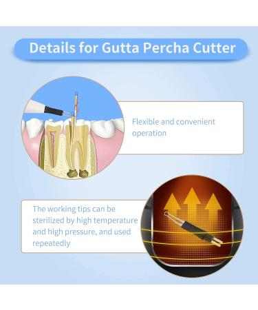 Gutta Percha Point Cutter Set with Heated Pen - Dental Endo Obturation System for Dentist Tools - Buy Online on GoSupps.com