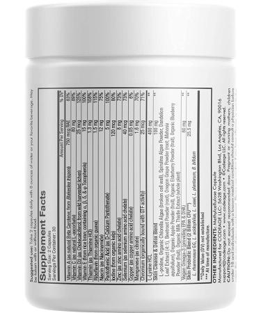 CodeAge Teen Clearface Vitamins - 60 Capsules for All Skin Types - Buy Online on GoSupps.com