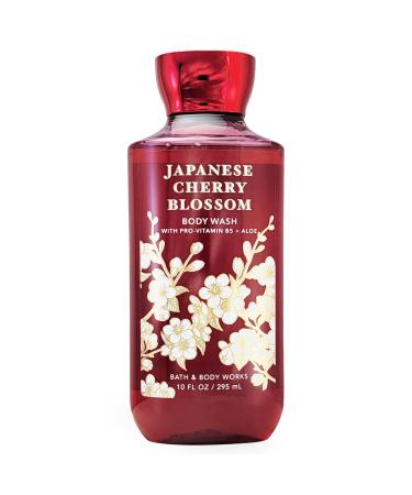 Bath a d Body - Body Wash with Pro-Vitamin B5 and Aloe - 10 FL OZ / 295 mL (Japanese Cherry Blossom)