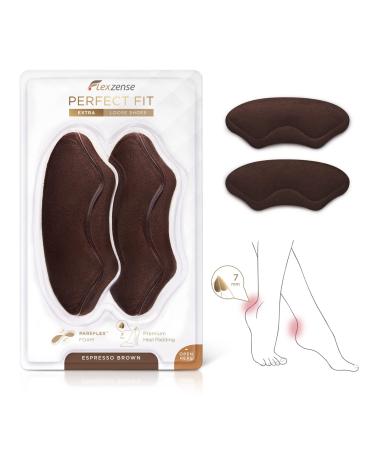 Premium Liners for Extra Loose Shoes | Reduce The Spaces Inside Extra Loose Shoes | 7 mm Thick | 1 Pair (Espresso Brown)