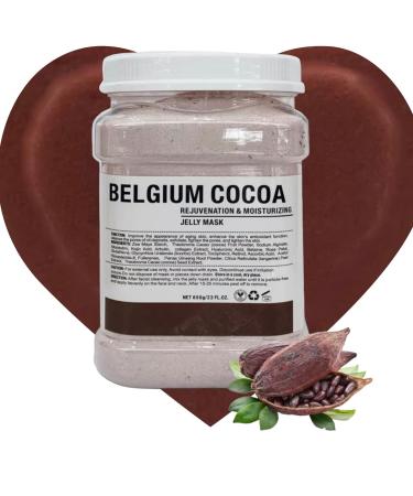 Professional Jelly Face Mask Set for Facials - Chocolate Belgium Peel Off Hydro Jelly Mask - Skin Care Treatment - Buy Online on GoSupps.com
