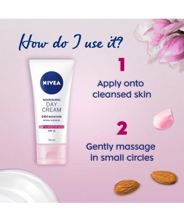 NIVEA Daily Essentials Rich Moisturising Day Cream SPF 15 - Hydrating 50ml for All Skin Types - International Shipping Available - Buy Online on GoSupps.com