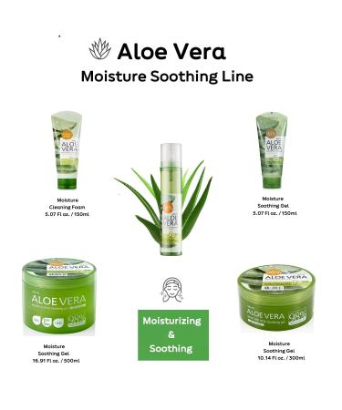 WELCOS Kwailnara Aloe Vera Gel - 98% Pure Moisture Soothing Gel for Face Body Hands & Hair | California Grown Korean Skin Care (16.91 Fl oz - Buy Online on GoSupps.com