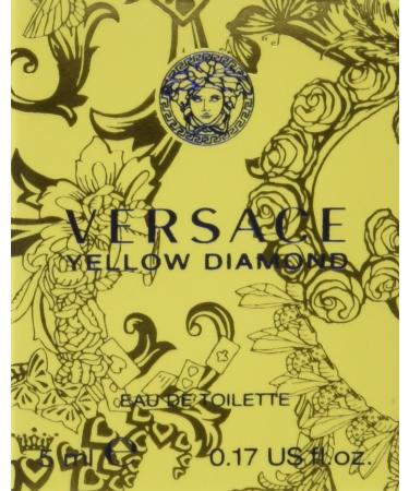 Versace Yellow Diamond Eau De Toilette Spray for Women 0.17 Fl Oz (Miniature) (Pack of 2) Modern 0.17 Fl Oz (Pack of 2) - Buy Online on GoSupps.com