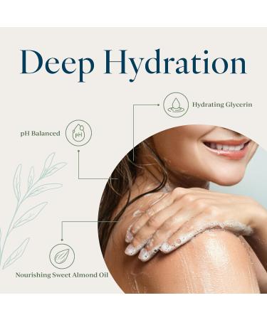 Provence Sante Cleansing Bath & Shower Gel - Moisturizing Almond Oil Body Wash for Dry Skin - Nourishing Lemon Vervain Scent - Made in France - 10.2 Oz - Buy Online on GoSupps.com