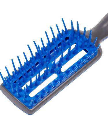 Practical Grey Blue Hanging Sports Toiletry Bag Set with Brush Hair Band & Ties | PARSA - Ideal for Travel & Gym - Buy Online on GoSupps.com