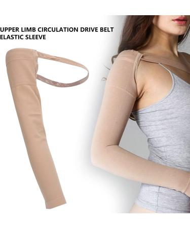 Alaaner Post Mastectomy Compression Sleeve Elastic Arm Swelling Lymphedema Relief Sleeve (S) - Buy Online on GoSupps.com