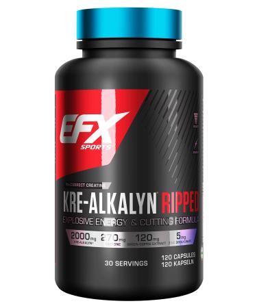 EFX Kre-Alkalyn Ripped 120 caps - Buy Online on GoSupps.com