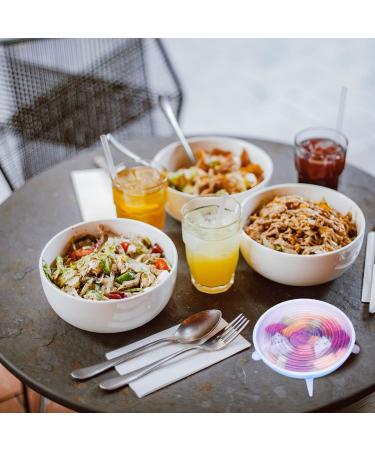 Jagowa 6PCS Can Covers Universal Silicone Tin Stretchable Can Lid Canned Food Covers For Pet Cats Dogs Food Can Cover (Blue) 2209-117B - Buy Online on GoSupps.com