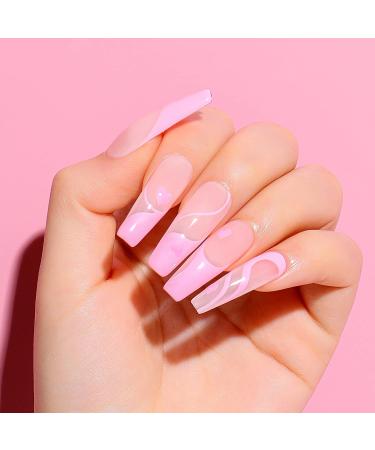 AIMEILI Nude Pink Gel Nail Polish Set - 6pcs X 10ml All Seasons Pink Colors - Perfect Valentines Mother's Day Gift for Women & Girls - Buy Online on GoSupps.com