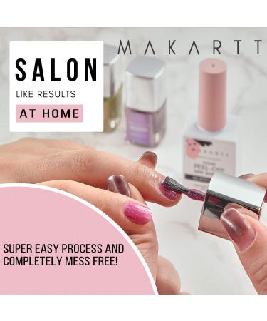 Makartt Latex Nail Polish Barrier - 15ml White Peel Off Liquid Cuticle Protector - Buy Online on GoSupps.com