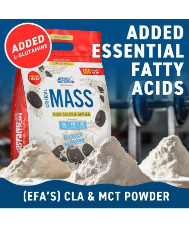 Applied Nutrition Critical Mass Original Cookies N Cream 6000g - Buy Online on GoSupps.com