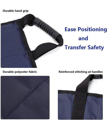 Transfer Blanket with Handles-Bed Positioning Pad Sheet Patient Lift Sling Moving Assist Hoist Gait Belt for Caregiver Patients - Buy Online on GoSupps.com