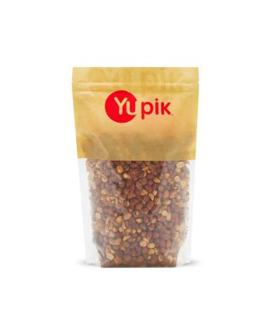 Yupik Roasted Salted Spanish Peanuts with Skins 1 kg Kosher Vegan Crunchy Nuts Seasoned Nuts Source of Fiber Protein Snacks Savory Snacks 1 kg (Pack of 1)
