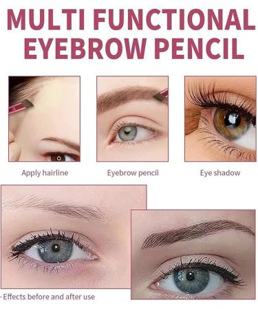 Home Eyebrow Care Kit 4d Laminated 4d Laminated Brow Home-Grooming Kit Multi-function Eyebrow Concealer Contour Brush 4D Hair Stroke Brow Stamp Brush Waterproof & Long Lasting (Taupe) - Buy Online on GoSupps.com