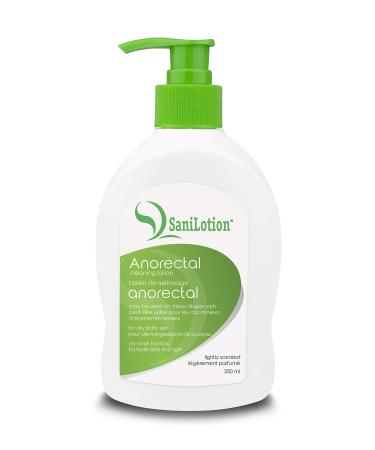 SANILOTION Hygienic Cleansing Lotion, Cleans, Moisturizes, and Hydrates Anorectal Area After Bowel Movement – Good for Daily Use