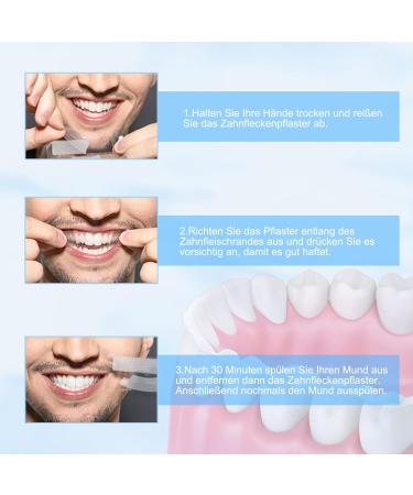 28 Stripes Tooth Whitening Strips - Effective Teeth Bleaching & Whitening for Yellow Teeth | International Shipping Available - Buy Online on GoSupps.com