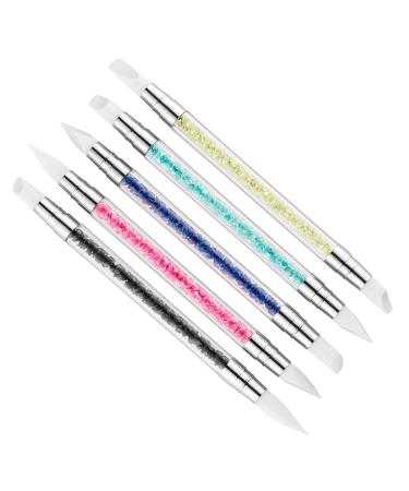 5pcs Nail Art Brushes Set - DIY Nail Carving Pens for Fashion Design & Manicure Tools | International Shipping - Buy Online on GoSupps.com