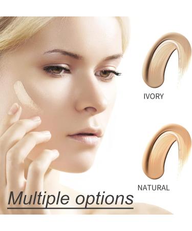 Perebella CC Cream Skin Tone Adjusting CC Cream SPF 50 Pre-Makeup Primer Moisturizing Concealer Brightening Skin Tone Color Correcting Self Adjusting for Mature Skin (2 Piece) - Buy Online on GoSupps.com