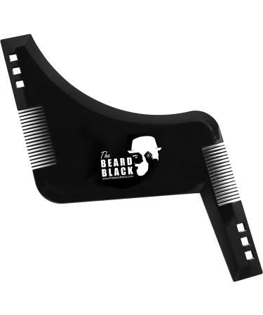 BEARD BLACK Beard Shaping & Styling Tool with Inbuilt Comb - Perfect for Beard Trimmer or Razor - Premium Quality - Buy Online on GoSupps.com