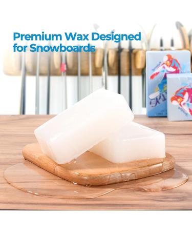 Oycevila 250G All Temperature Snowboard Wax (8.8OZ) - Premium Blend Ski Wax | Biodegradable High Speed Formula for Skis - Buy Online on GoSupps.com