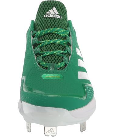 adidas Men's Icon 7 Baseball Shoe 9 - White/Team Green/Semi Sol Green - Buy Online on GoSupps.com