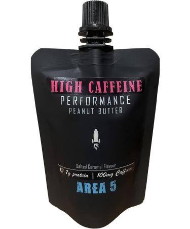 High Caffeine| High Protein| Salted Caramel Peanut Butter| No Palm Oil| GMO Free| Vegan Friendly| 100mg Caffeine 13.7g Protein Per 50g Pouch (7 Pack) - Buy Online on GoSupps.com