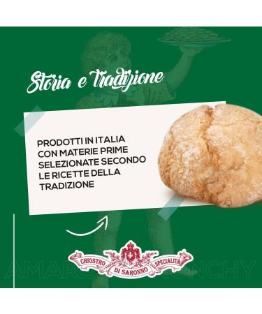 Cloister of Saronno Assortment Mix Mini Amaretti Del Chiostro M lleux 200g Mixed Amaretti Soft Hazelnut and Lemon Amaretti De Saronno Individually Wrapped Vintage Biscuit Maker - Buy Online on GoSupps.com