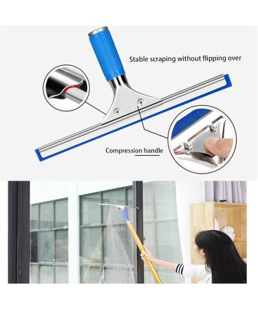 9.5M Telescopic Pole Household Brush Window Wipers Door Head and Exterior Wall High-rise Cleaning Products Glass Cleaning Tools Photovoltaic Panel Cleaning 7.7M/25.2FT - Buy Online on GoSupps.com