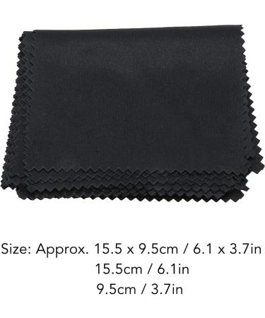 Premium Microfiber Cleaning Cloths - 10 Pack for Glasses Lenses Screens Mirrors & Stainless Steel - Dust & Oil Removal - Buy Online on GoSupps.com