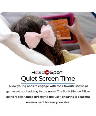 Head Spot SonicSilence Bone Conduction Pillow for Tinnitus Relief | Bluetooth Comfort Design - International Shipping - Buy Online on GoSupps.com