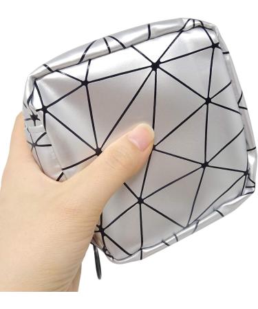 Honbay Large Capacity Sanitary Napkin Bag Tampons Pouch - Silver - Buy Online on GoSupps.com